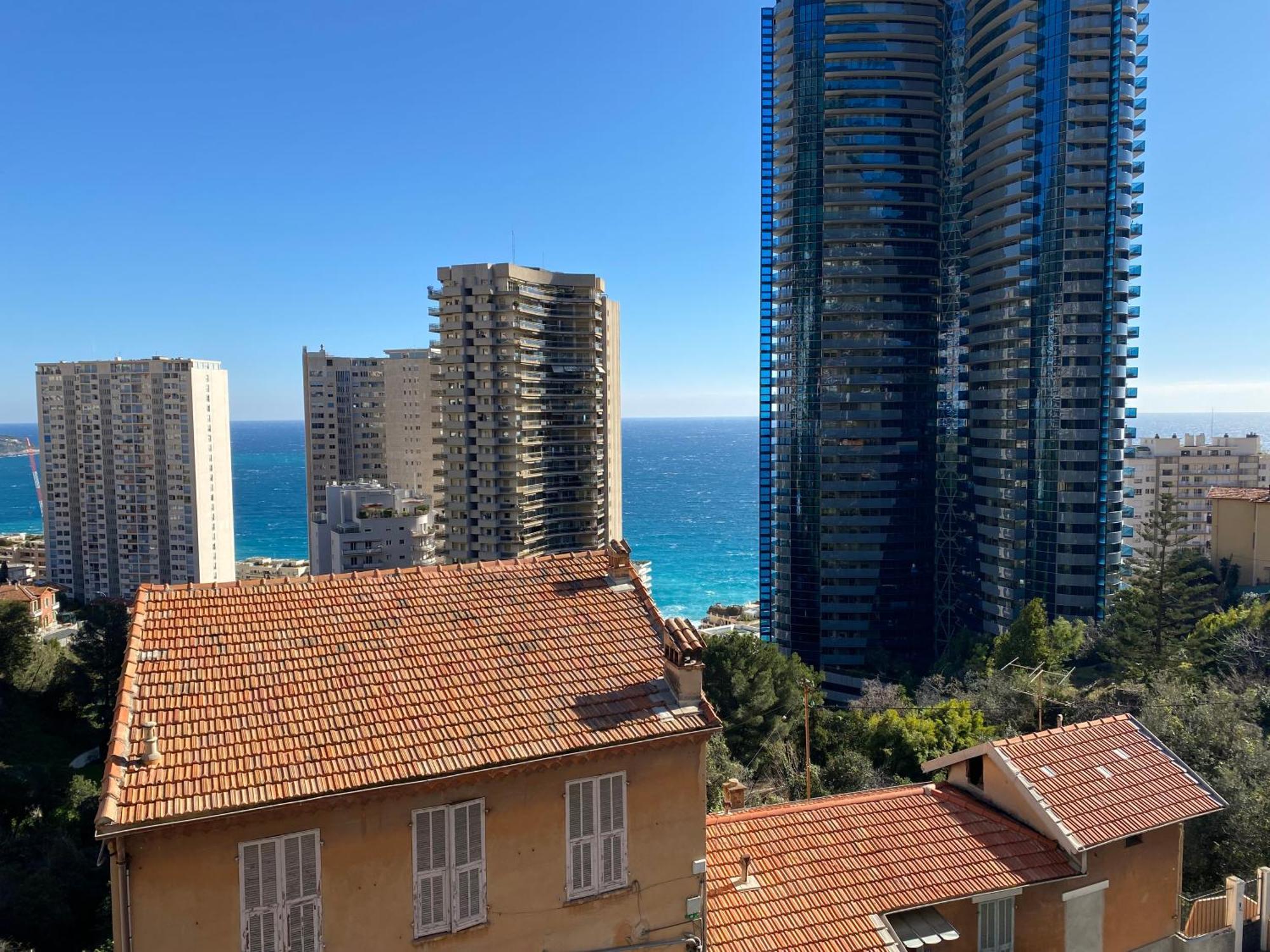 Luxurious Flat At 5 Min By Walk To Monaco, Free Parking And Sea View Apartment Beausoleil Luaran gambar